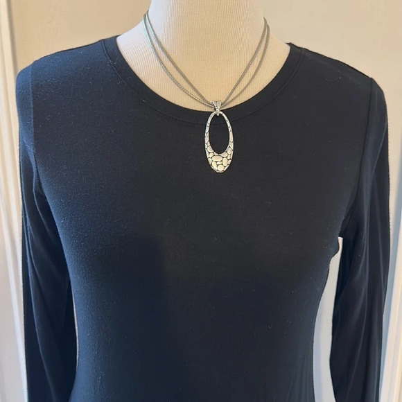 Max Studio Tee, 3/4 sleeves, NWT - Picture 2 of 9